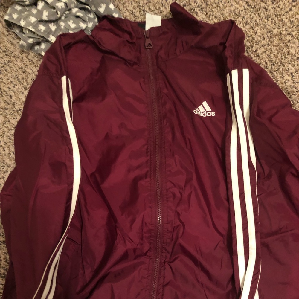 vintage oversized adidas jacket